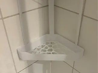 bac pour savon douche suspendu