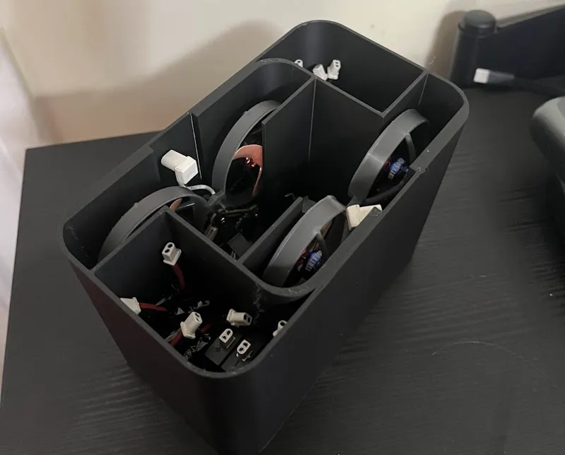 Tinywhoop 75mm dual case for 2x75mm Tiny Whoops