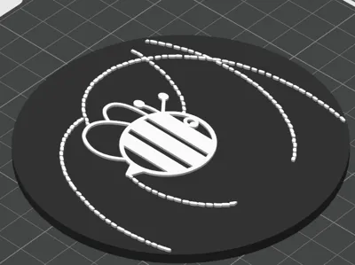 Bumblebee Drinks Coaster