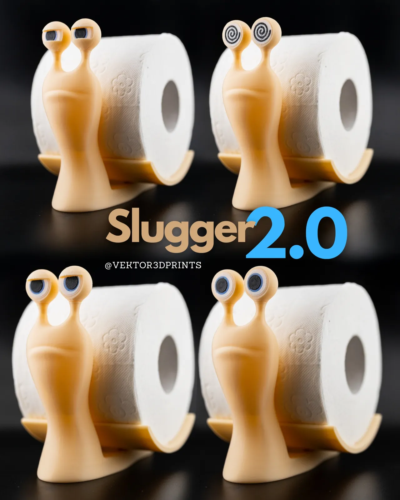 NEW! Slugger Ver. 2.0 - Spare Toilet Paper Holder view 3