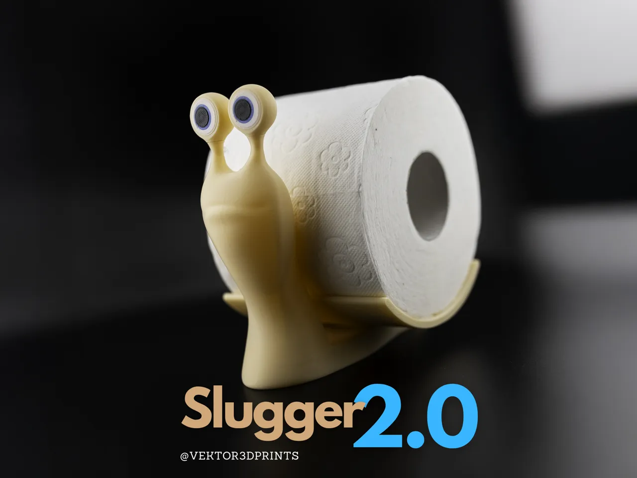 NEW! Slugger Ver. 2.0 - Spare Toilet Paper Holder view 2