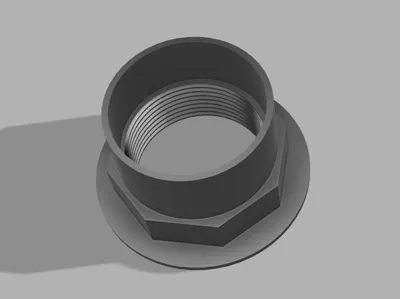Toilet Cistern Extended Backnut