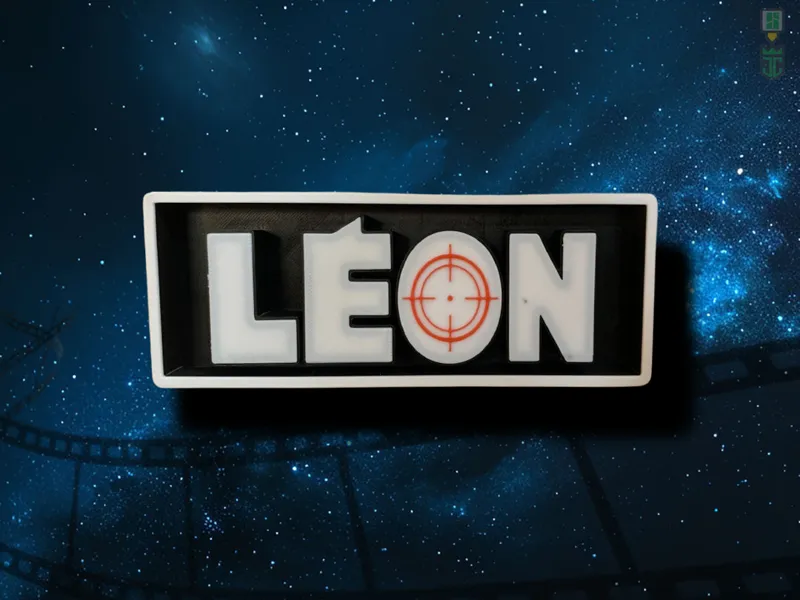 Leon Cinema Film Room Sign Box