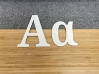 Lettre grecque Alpha décorative — photo 1