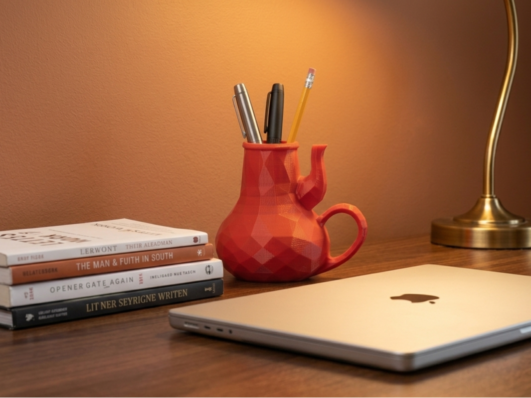 Pen Holder (Don Norman Coffee Pot)