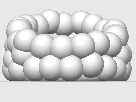 Teelichtsockel Bubble