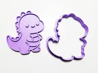 Emporte-pièce dinosaure kawaii — photo 3