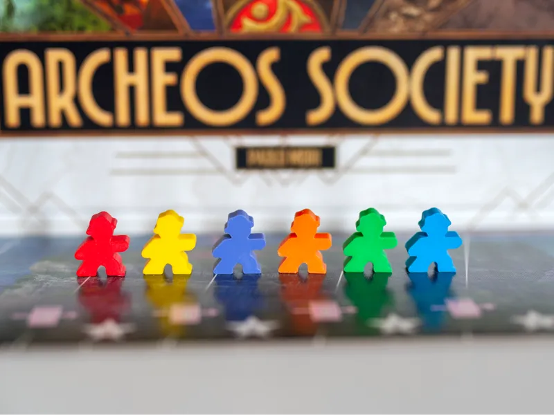 Archeos Society - Vehicle Meeple Player Token 
