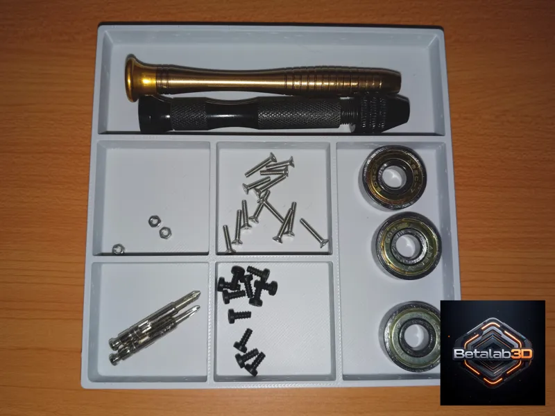 Mini Parts Organizer – 6 Compartments