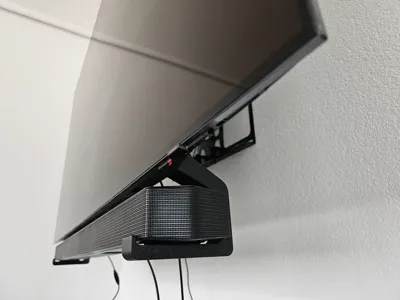 Holder for Samsung Soundbar HW-B750D on Samsung TV