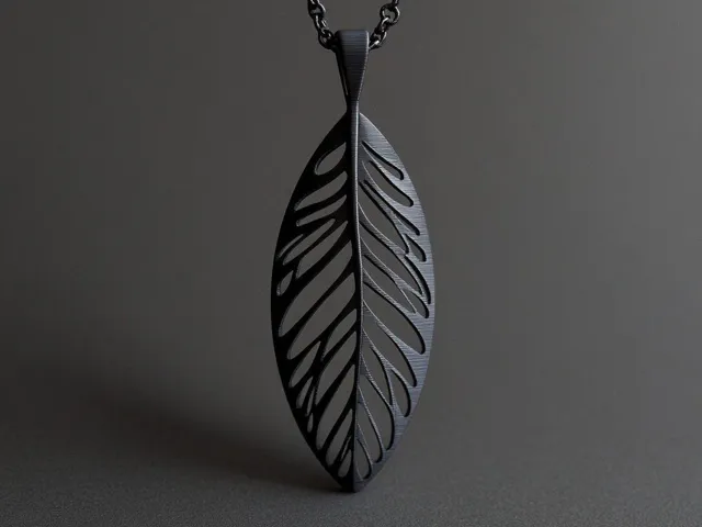 Ethereal Leaf Pendant