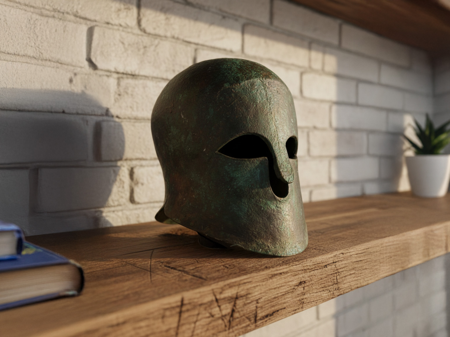 Corinthian helmet - 3D scanning Home decoration