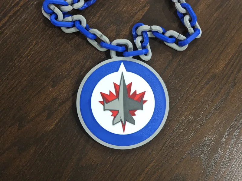 Winnipeg Jets Logo Fan Chain