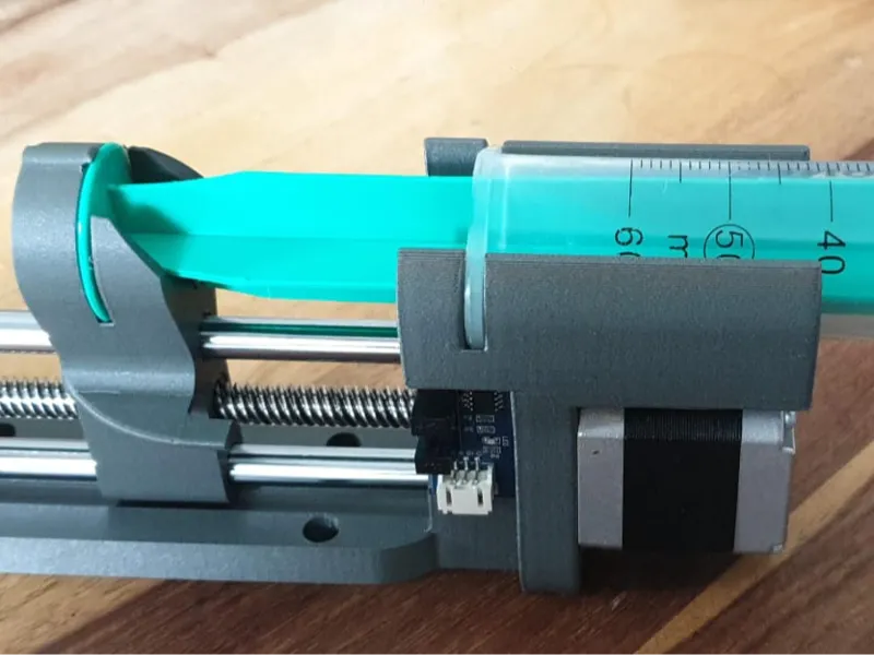 Syringe pump for NEMA17 and DicoNEX syringe 60ml
