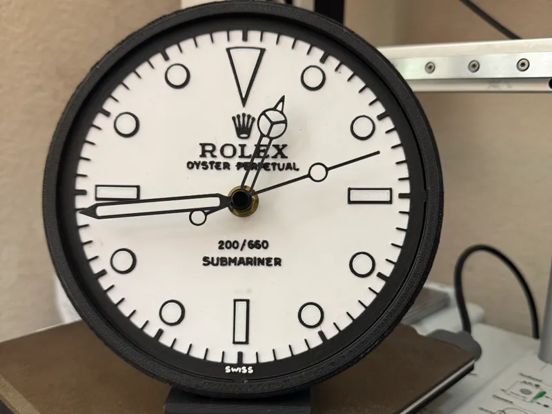 Rolex Style Clock