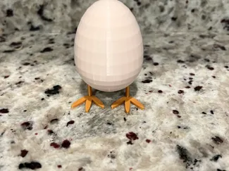Chicken Egg With Feet