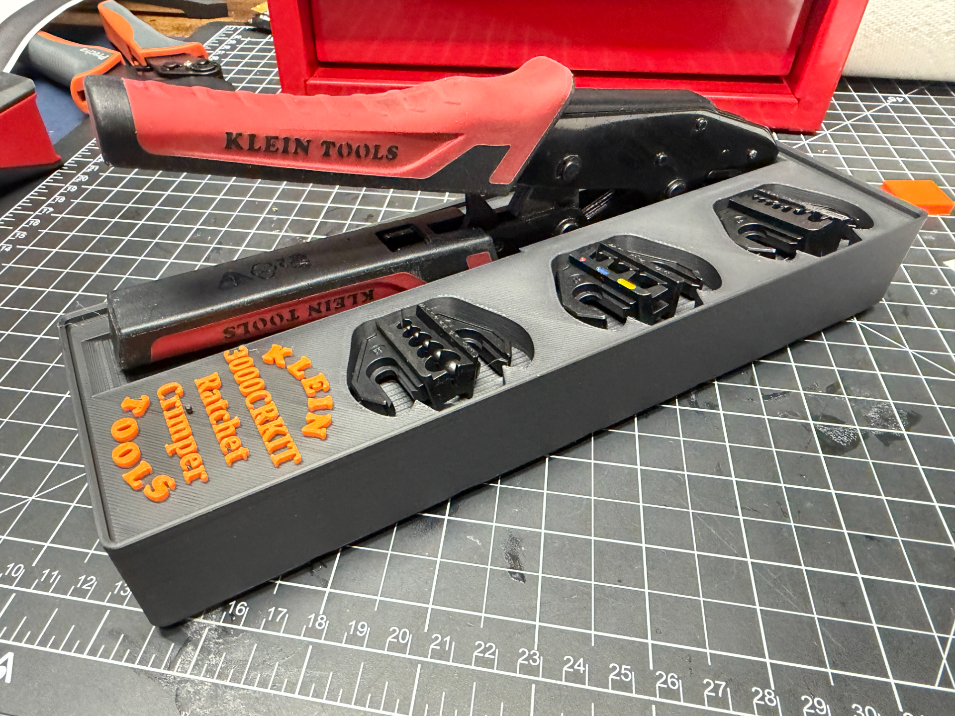 Klein Tool 3000CR Ratchet Crimper Grinfinity