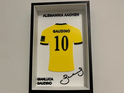 Alemannia Aachen Jersey Frame Gaudino