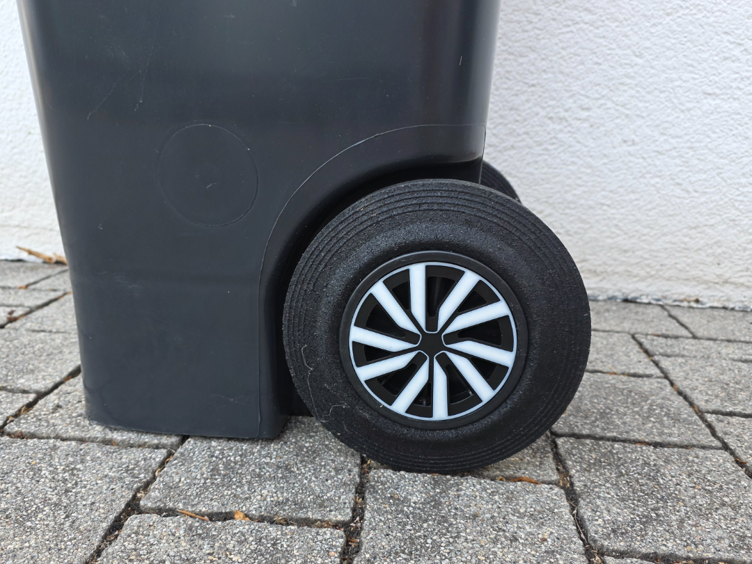 Felge/Radkappe Mülltonne