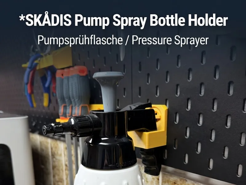 SKADIS Pump Spray Bottle Holder