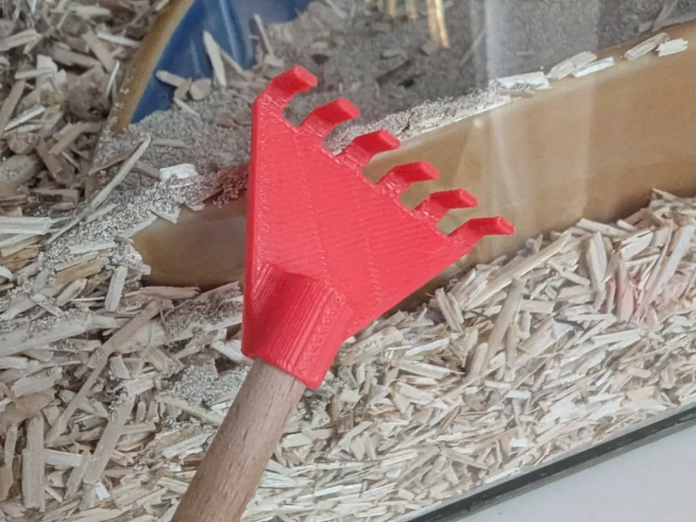 Mini rake or back scratcher by aghaynes MakerWorld: Download Free 3D Models