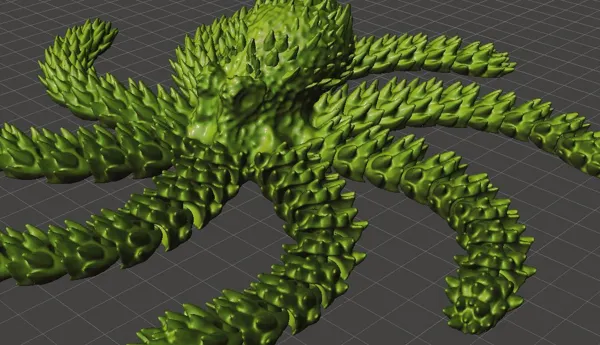 Kraken articulé