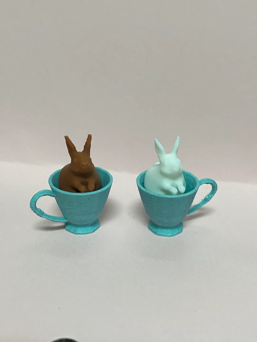 Teacup Bunny Earrings (No Ams required) view 2