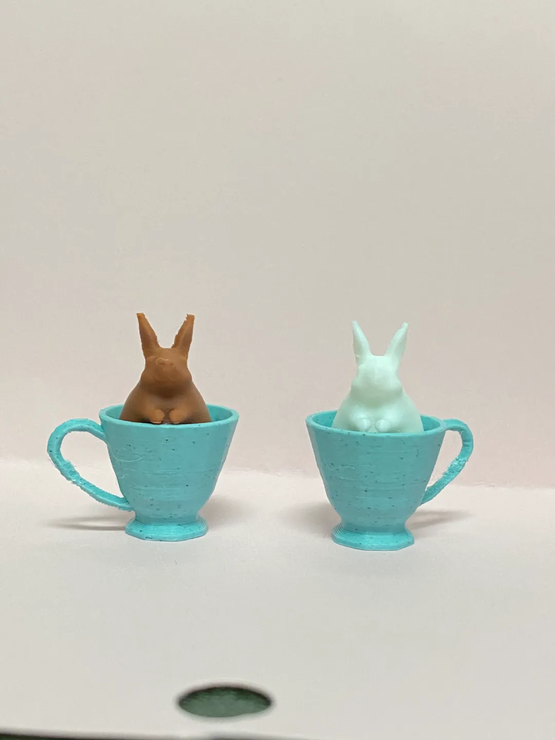 Teacup Bunny Earrings (No Ams required) view 3
