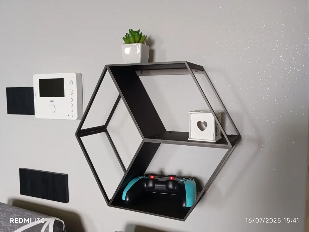 Modern wall shelf - Free 3D Print Model - MakerWorld