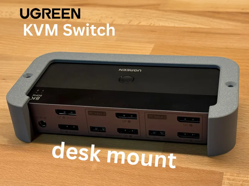 Ugreen KVM Switch desk mount 