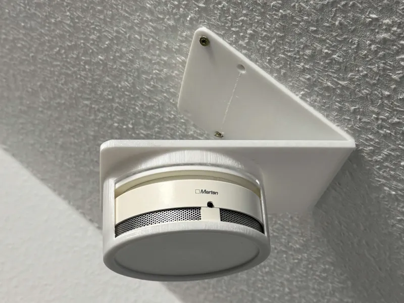 Slanted Ceiling Smoke Detector Mount (110mm)
