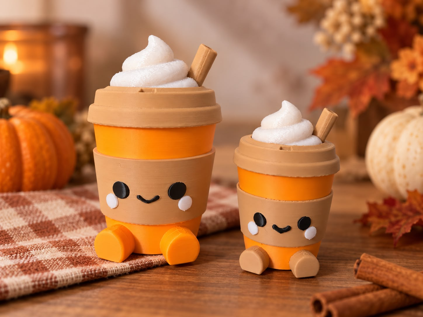 Cute Pumpkin Spice Latte | Autumn/Fall Decoration - 1