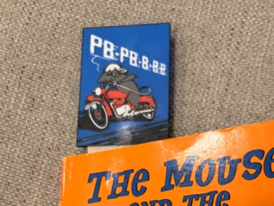 The Mouse and the Motorcycle Bookmark