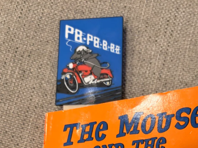 The Mouse and the Motorcycle Bookmark
