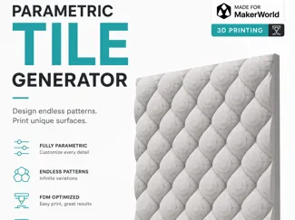 Parametric Textured Tile Generator