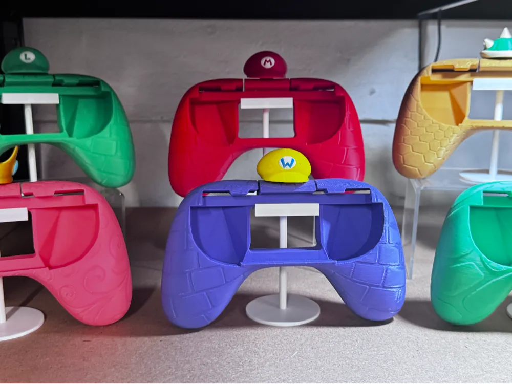 Joycon Grip Display Stand - Free 3D Print Model - MakerWorld