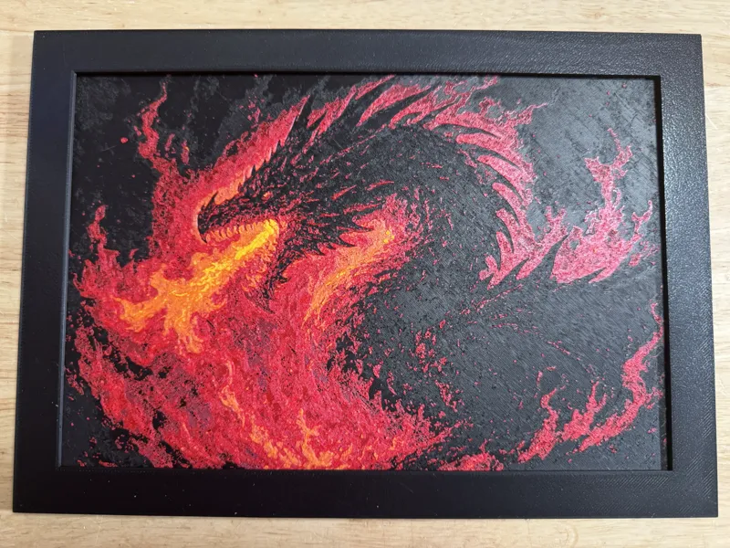 Fire Dragon Hueforge - 4 Color