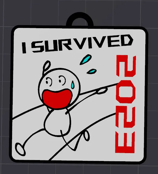 I Survived 2023 Badge
