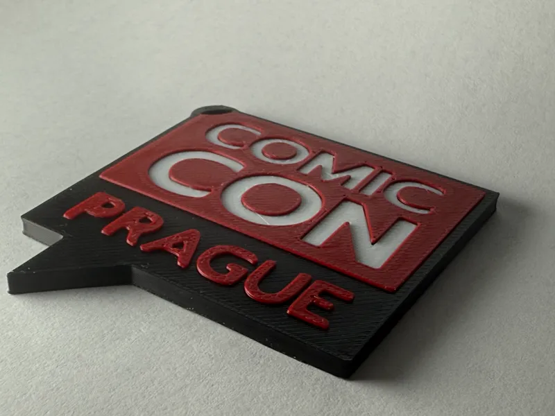 Comic con Prague 2025 Keychain