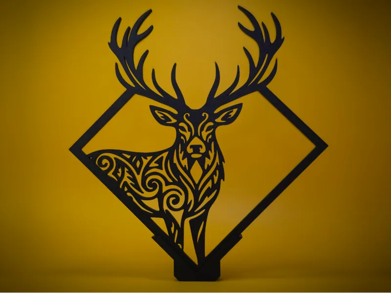 Deer Wall Art - Freestanding Decor