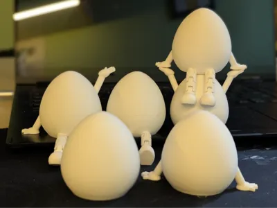 Easter Eggs / Just Eggs / Happy Print