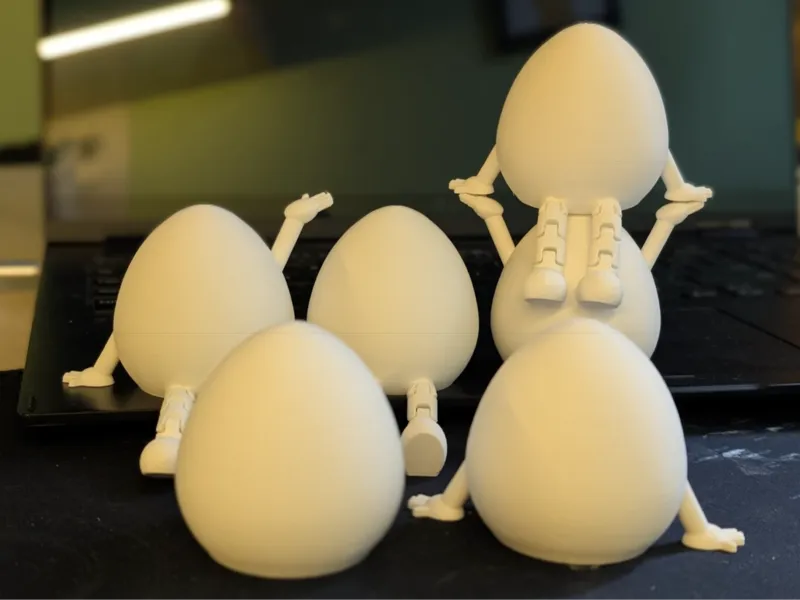Easter Eggs / Just Eggs / Happy Print