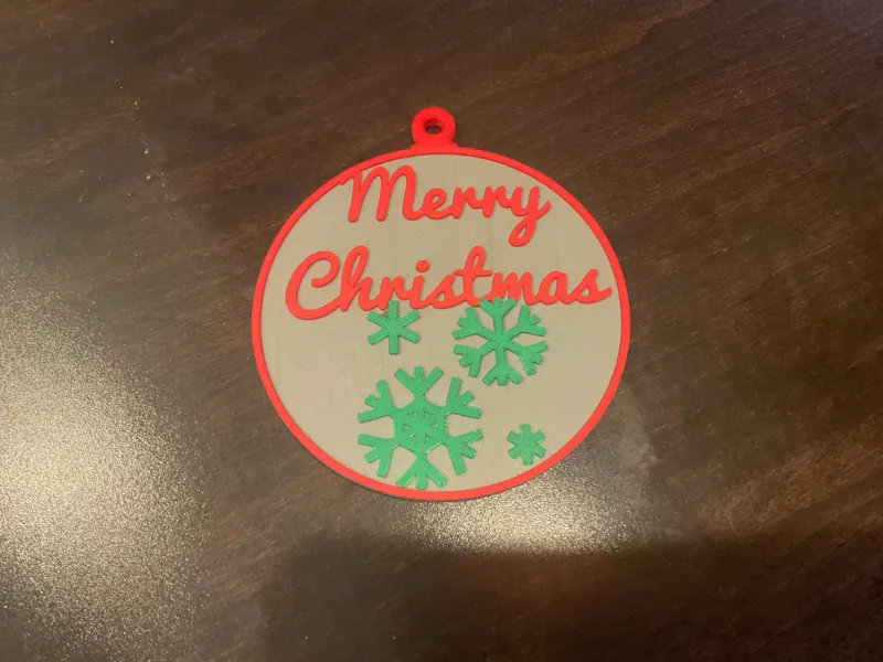 Custom Christmas Ornament Maker