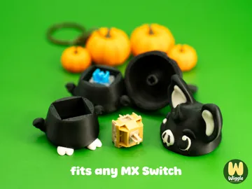 Llavero: Little Bat Clicker Keychain - Halloween Fidget Toy — vista de referencia 5