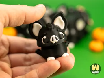 Llavero: Little Bat Clicker Keychain - Halloween Fidget Toy — vista de referencia 3