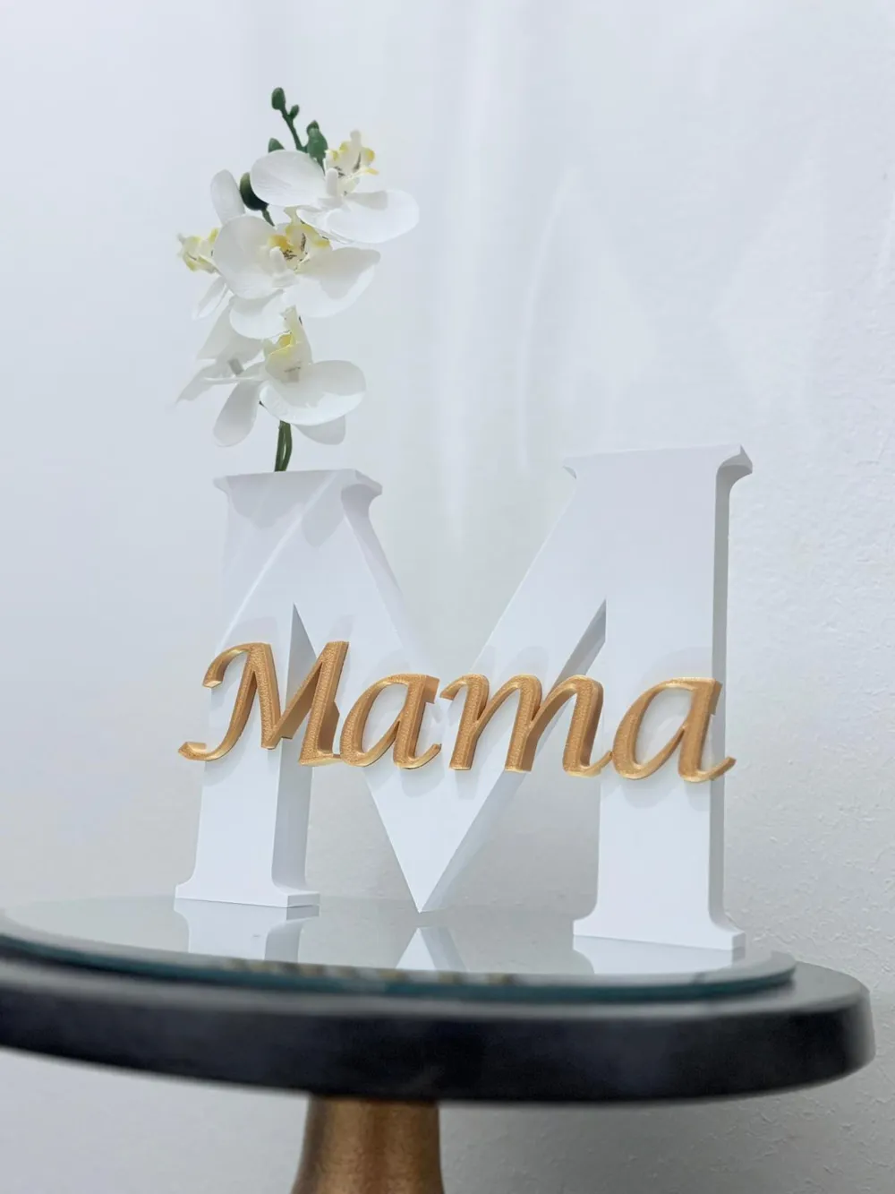 Mom Birthday Lettering - Free 3D Print Model - MakerWorld