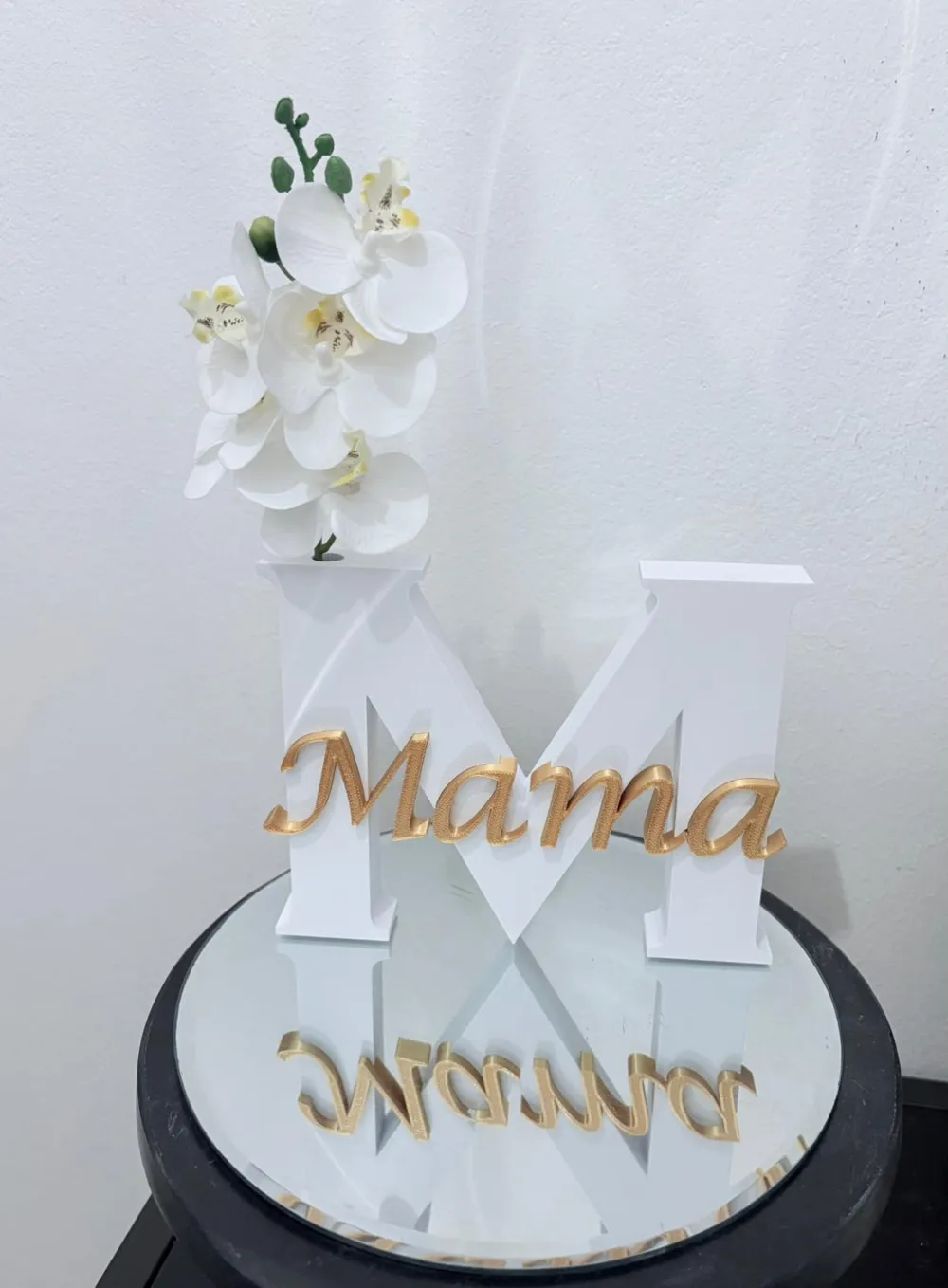 Mom Birthday Lettering - Free 3D Print Model - MakerWorld