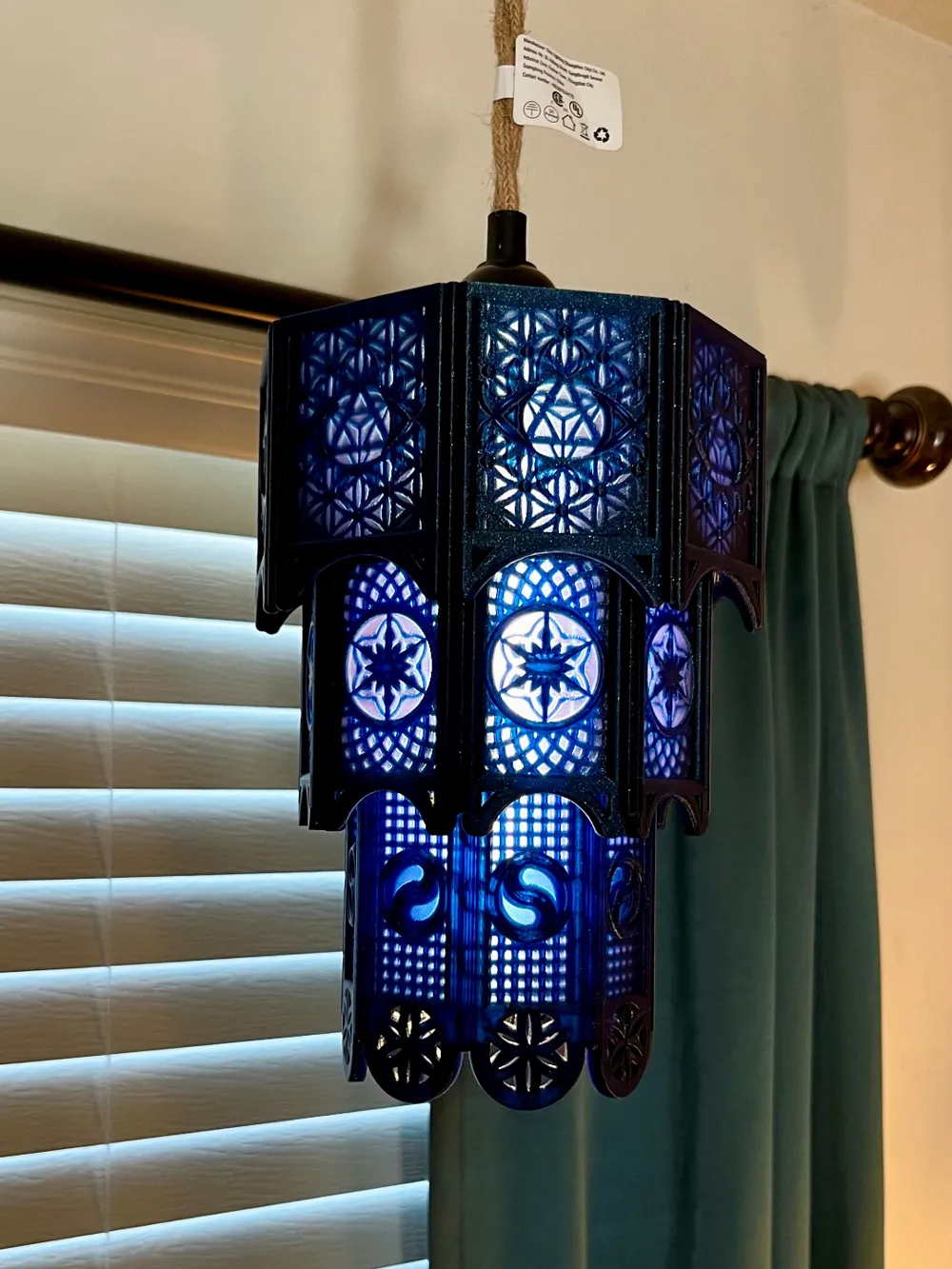 Trippy Three Tier Geometric LED Pendant Lamp/Light by K-Printz3D ...