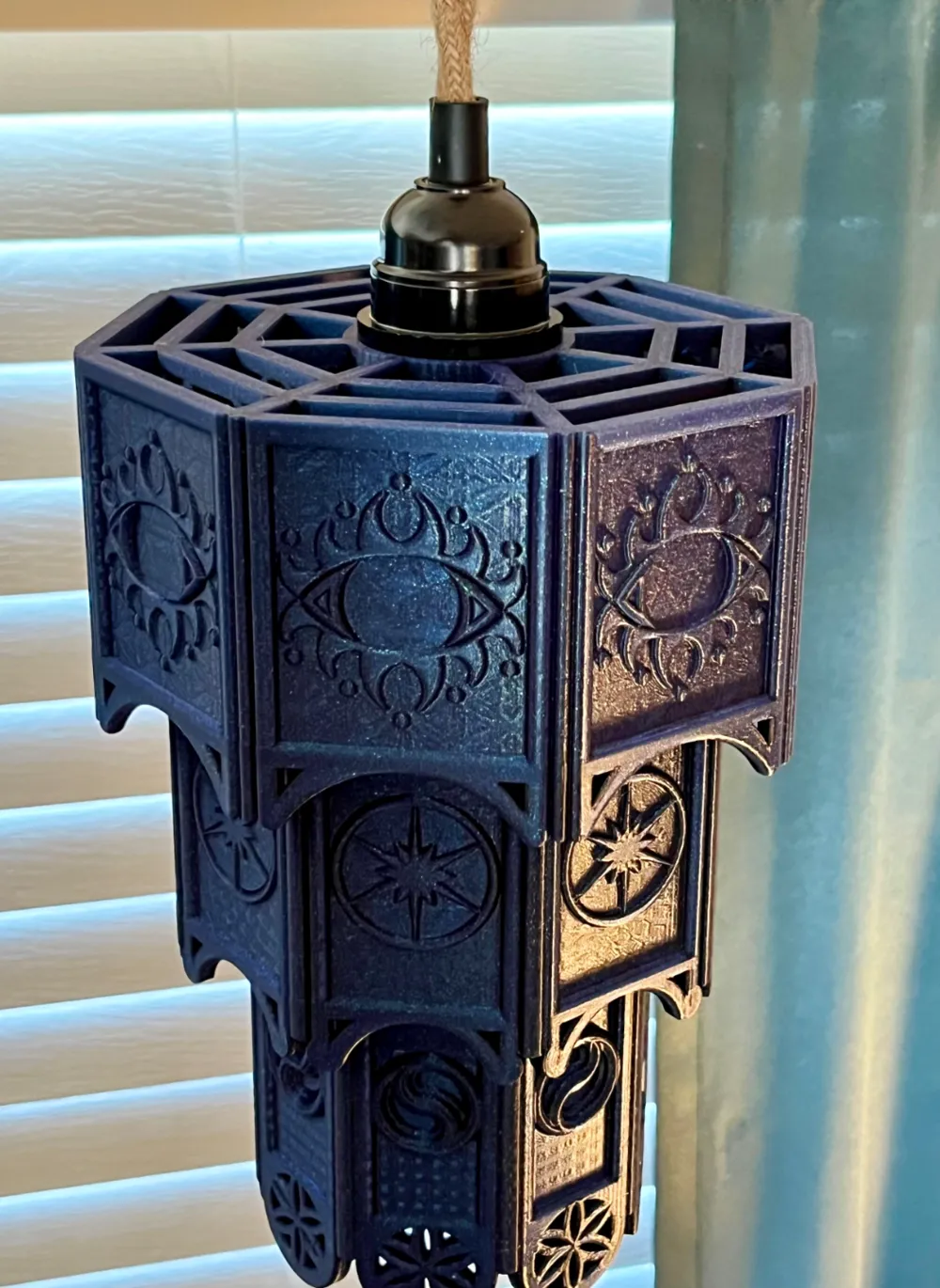 Trippy Three Tier Geometric LED Pendant Lamp/Light by K-Printz3D ...