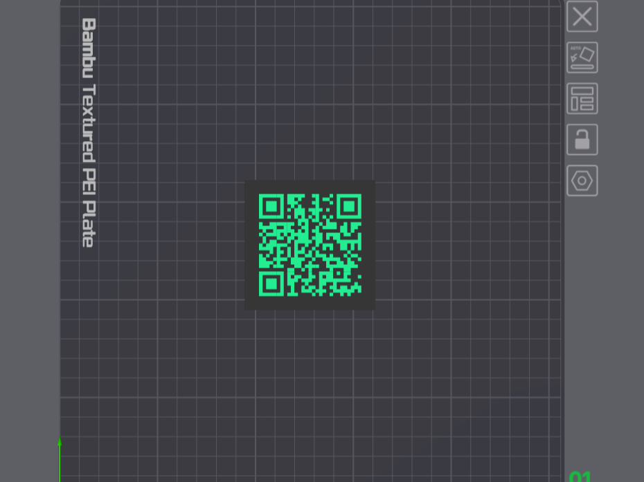 Rickroll QR code - manual color change - no AMS